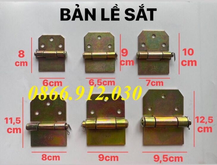 Tại sao nên chọn bản lề lá thép cho xe ba gác?