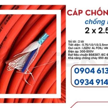 Dây tín hiệu chống nhiễu chống cháy 2x1x1.0 / Fr Cable Altek Kabel Dây tín hiệu chống nhiễu chống cháy 2x1x1.0 / Fr Cable Altek Kabel