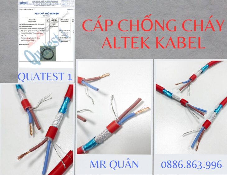 Sài Gòn: Cáp chống cháy chống nhiễu Altek Kabel