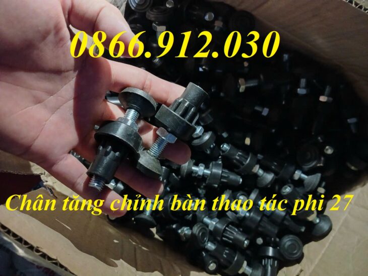 Quy trình gia công chân tăng chỉnh phi 27 đạt chuẩn kỹ thuật cao