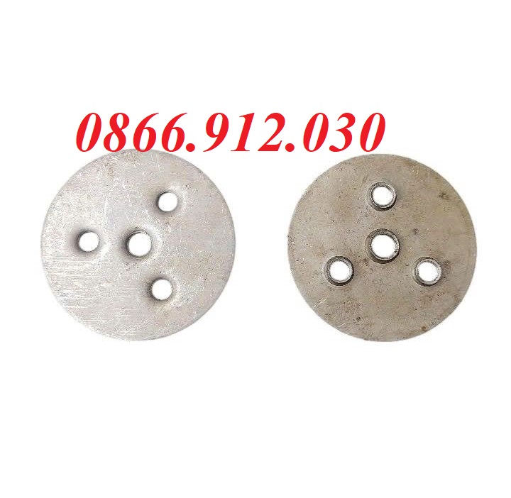 Mặt bích bàn cà phê 250x250mm, bas liên kết mặt bàn