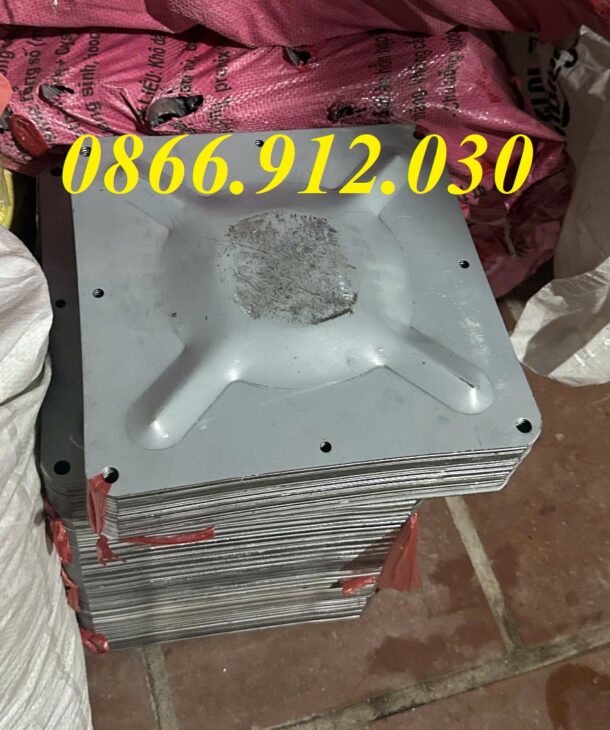 Mặt bích bàn cà phê 250x250mm, bas liên kết mặt bàn