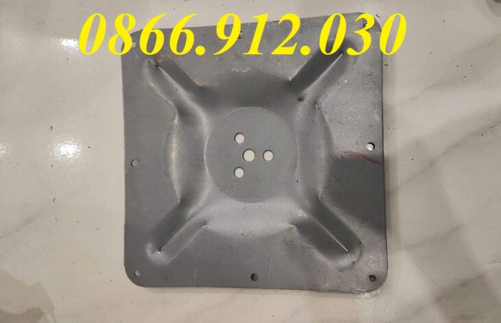 Mặt bích bàn cà phê 250x250mm, bas liên kết mặt bàn