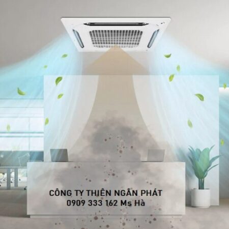 Máy Lạnh Âm Trần LG ZTNQ18GPLA0 Inverter- Gas R32- 4 hướng thổi