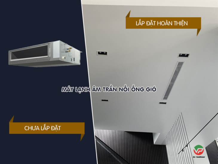 Máy lạnh giấu trần nối ống gió hoạt động như thế nào? Và có bền hay không?