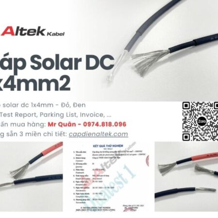 Dây cáp solar DC 1x4mm² 1500V – Altek Kabel Dây cáp solar DC 1x4mm² 1500V – Altek Kabel
