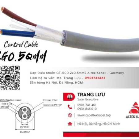 Cáp tín hiệu báo cháy 2×0.5 Đà Nẵng, Hà Nội, Hồ Chí Minh Cáp tín hiệu báo cháy 2×0.5 Đà Nẵng, Hà Nội, Hồ Chí Minh
