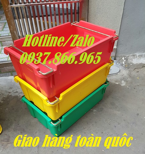 khay nhựa, hộp nhựa cơ khí , khay nhựa, thùng nhựa bít có quai sắt