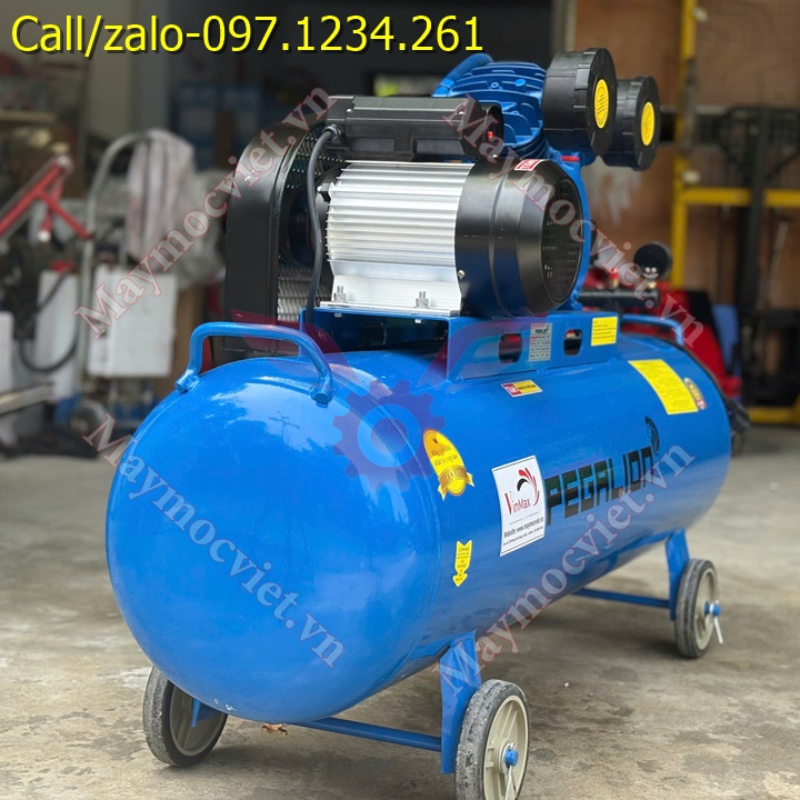 Máy nén khí có dầu Pegalion 120L TM-W-0.36/8 giá rẻ