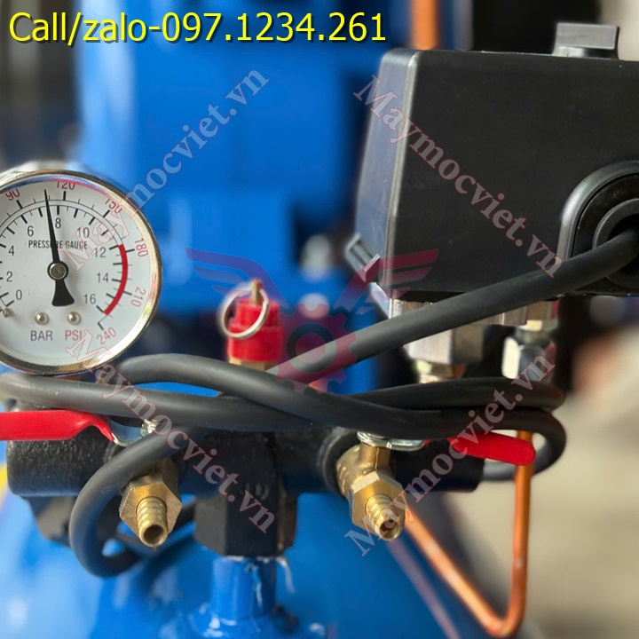 Máy nén khí có dầu Pegalion 120L TM-W-0.36/8 giá rẻ