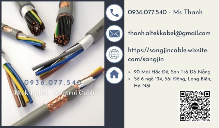 Cáp điều khiển Altek Kabel 2×0.75mm² CT-500 – Không chống nhiễu