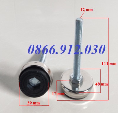 Ưu điểm vượt trội của chân tăng chỉnh ren M12 trong lắp ráp nội thất