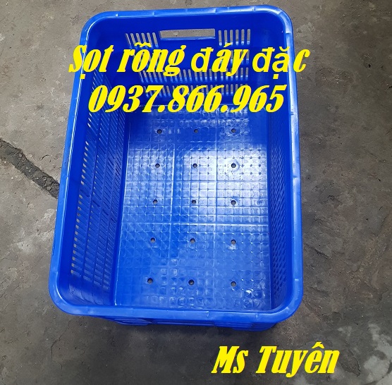 Sọt nhựa hở đáy đặc, sóng nhựa công nghiệp, sóng nhựa rỗng