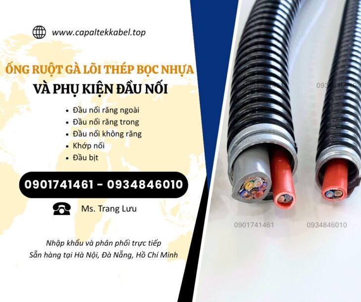 Phân phối sỉ lẻ ống ruột gà lõi thép Đà Nẵng, Hà Nội, Hồ Chí Minh