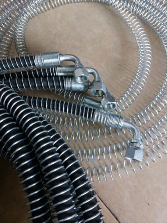 Lò xo nhựa, lò xo sắt bọc ống thuỷ lực chất lượng cao