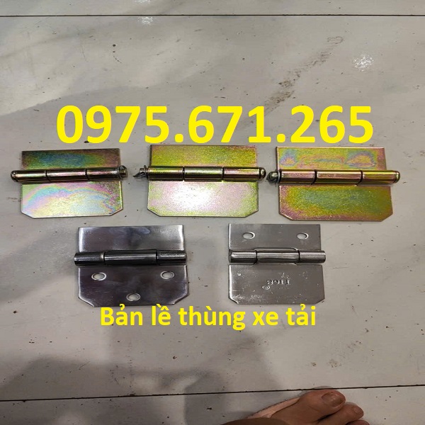 Bản lề thùng xe ba gác chi tiết nhỏ quyết định độ bền và an toàn của xe