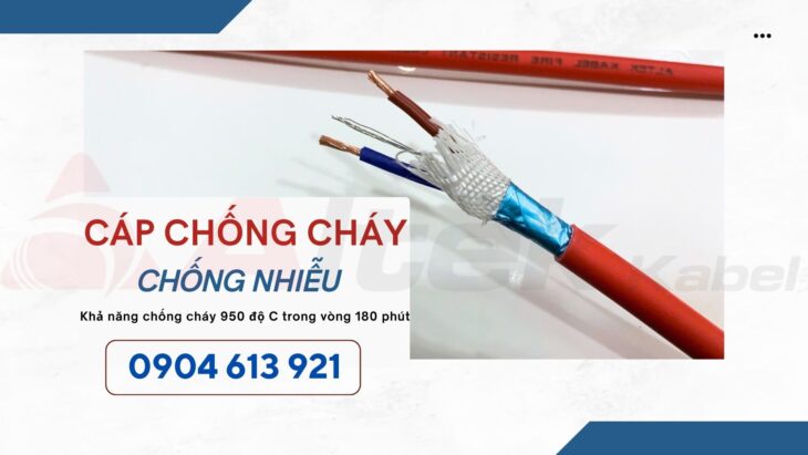 Cáp Chống Cháy Chống Nhiễu Altek Kabel 2×1.5mm2 đạt tiêu chuẩn IEC60331, BS6387