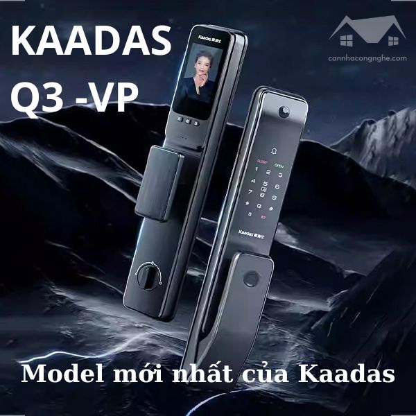 Khoá Cửa Điện Tử Thông Minh Kaadas Q3-VP