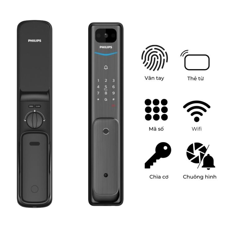 Khóa vân tay Philips Alpha-5