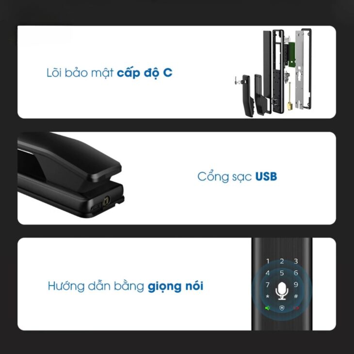 Khóa vân tay Philips Alpha-5