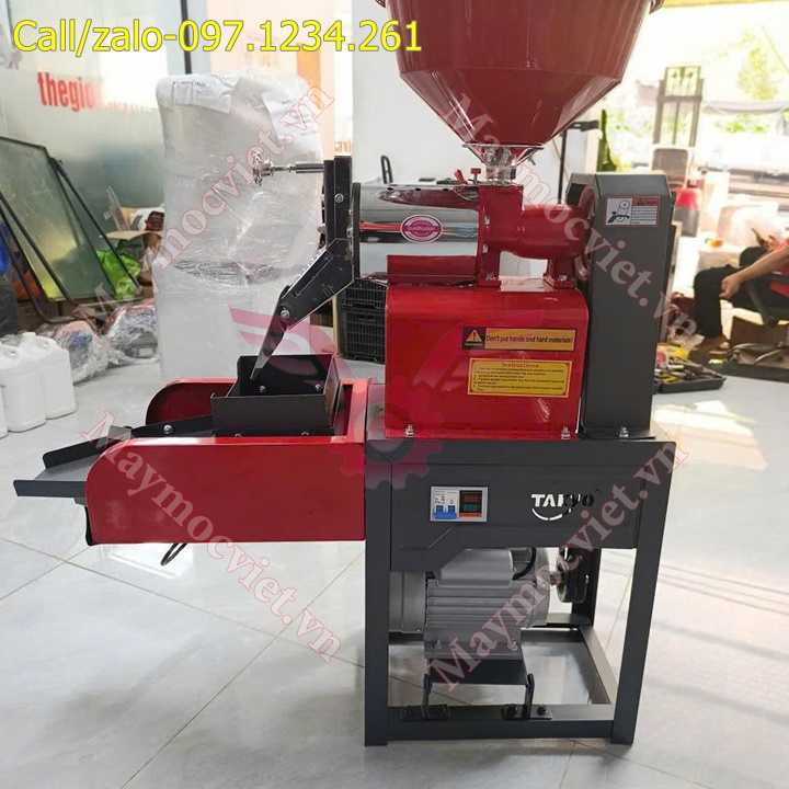 Máy xát gạo mini Takyo TK190R sàng rung giá rẻ