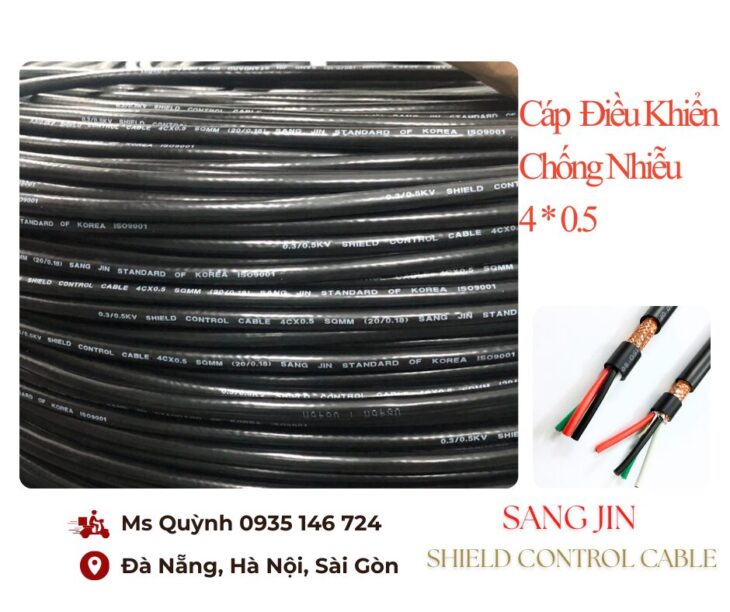 Cáp tín hiệu RS485 2 Pair 18 AWG 2x2x0.75mm2 Đà Nẵng, Hà Nội, Sài Gòn, Phú Thọ, Hưng Yên, Hà Nam