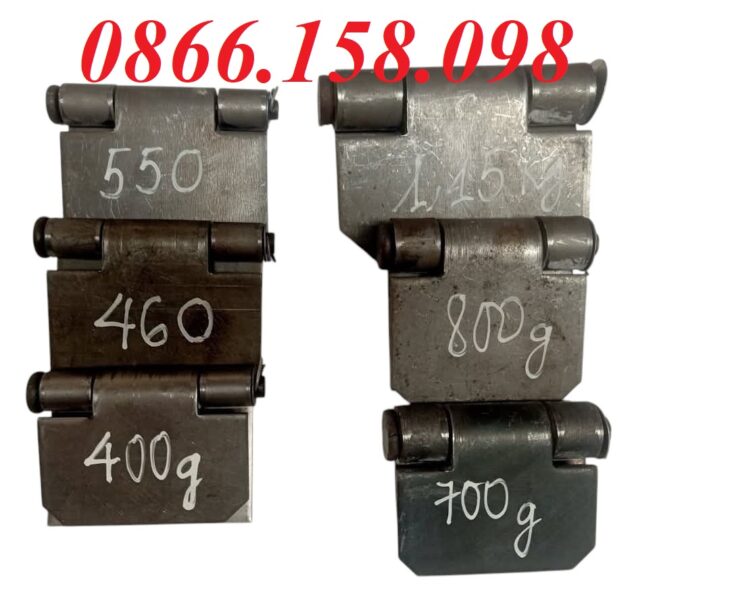 Mua bản lề sắt đen không mạ bền chắc, dễ hàn