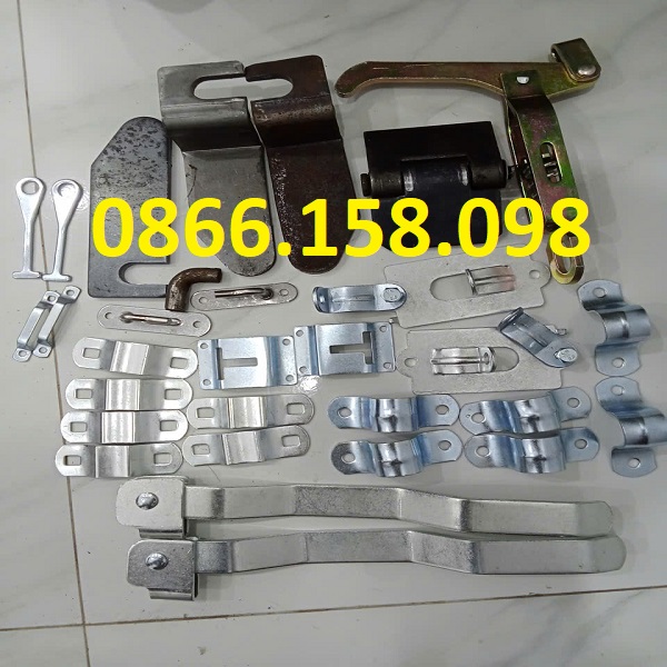 Bộ tay gài khóa cửa thùng xe tải sẵn kho số lượng lớn giá tại xưởng
