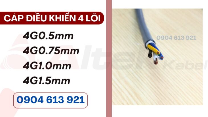 Mua Cáp Điều Khiển 4 Lõi Altek Kabel Chính Hãng Ở Đà Nẵng