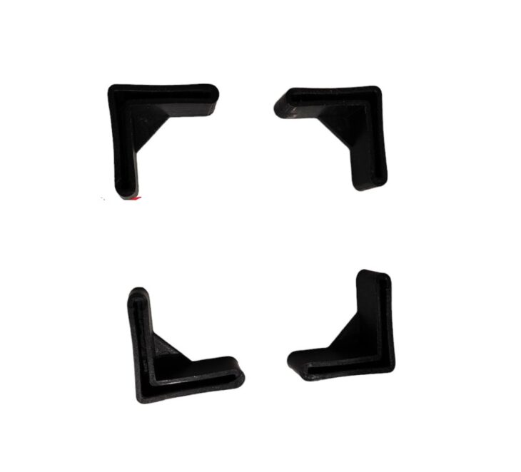 Chụp nhựa chân V cho bàn ghế, kệ sắt chữ V