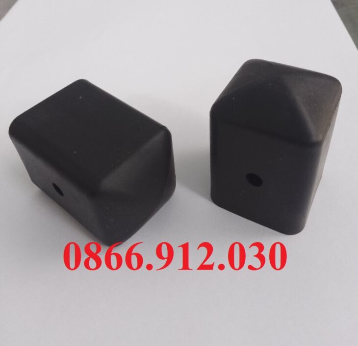Chụp nhựa chân V cho bàn ghế, kệ sắt chữ V