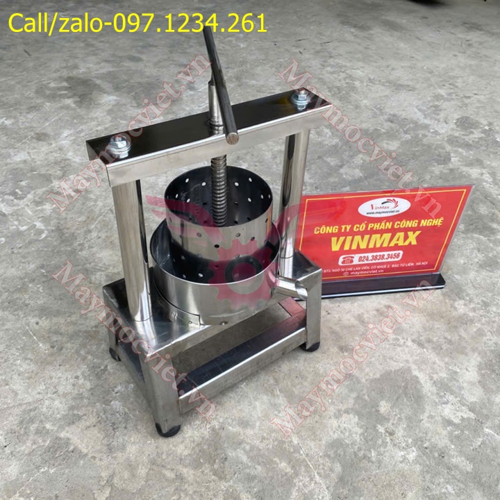 Thiết bị ép cốt dừa, tóp mỡ bằng tay VME141825 giá rẻ