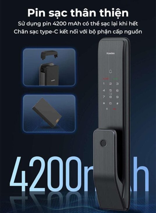 Khoá Cửa Điện Tử Thông Minh Kaadas Q3