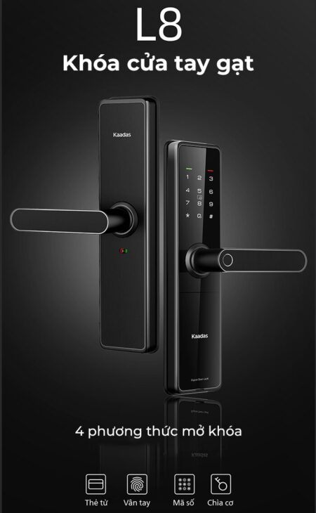 Khoá Cửa Điện Tử Thông Minh Kaadas L8-5