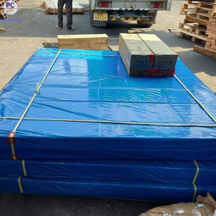 GỬI NỆM CAO SU THIÊN NHIÊN SANG MỸ