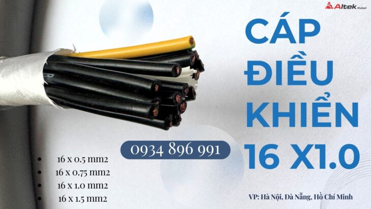 Cáp Tín Hiệu 16 Lõi Không Chống Nhiễu Huế, Đà Nẵng, Quảng Trị, Quảng Bình, Quảng Nam