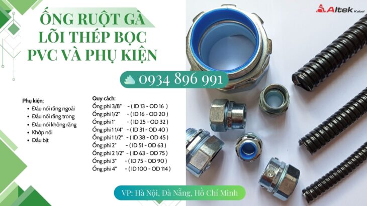 Ống Ruột Gà Lõi Thép Và Phụ Kiện Phi 20 Quảng Bình, Quảng Ngãi, Quảng Nam