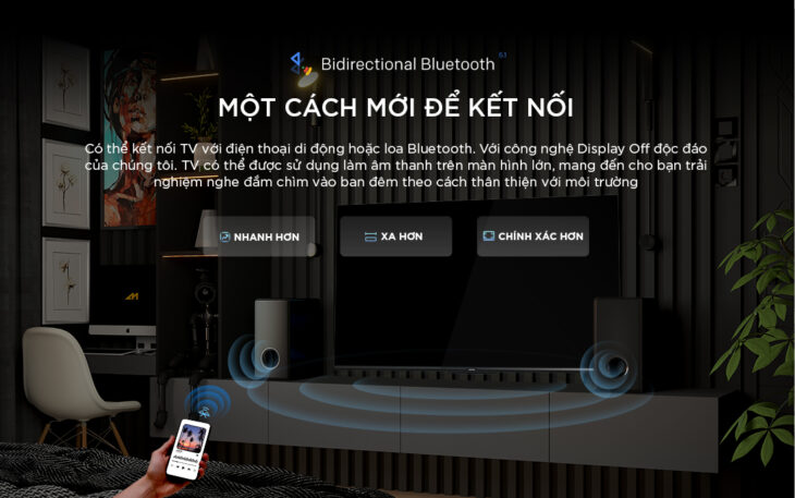 Smart Tivi Coocaa 4K 55 Inch 55Y72