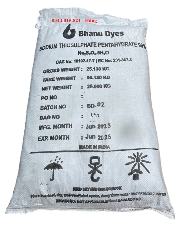 Sodium Thiosulfate hạt lớn, hạt nhỏ, trung hòa clorine, khử độc tố trong ao nuôi