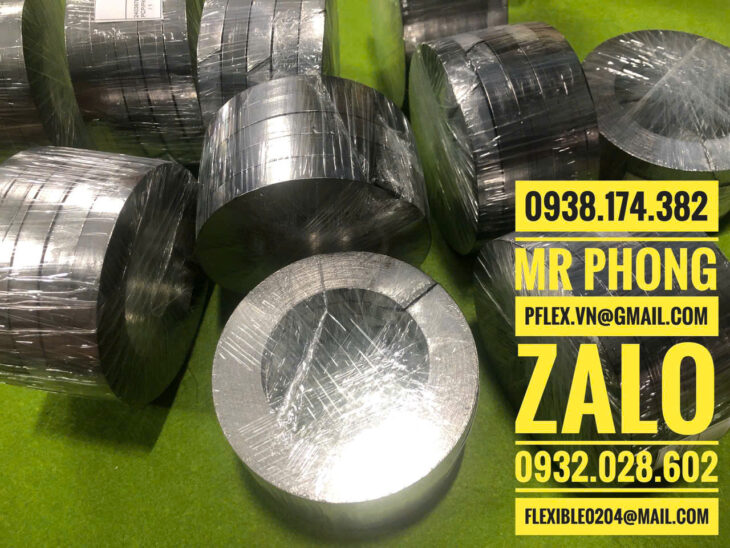 Gioăng chì graphite -Gioăng chì thép xoắn- Gioăng chì lõi thép- Gioăng chì mặt bích