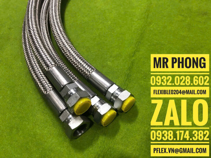Các loại ống tuy ô thủy lực -Ống mềm thủy lực bọc lưới inox -Ống dầu thủy lực
