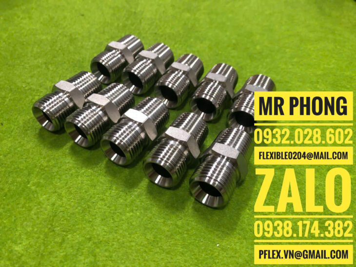 kép côn inox thủy lực-kép 2 đầu côn lồi- kép inox 2 đầu côn lõm-kép côn giãm inox 304