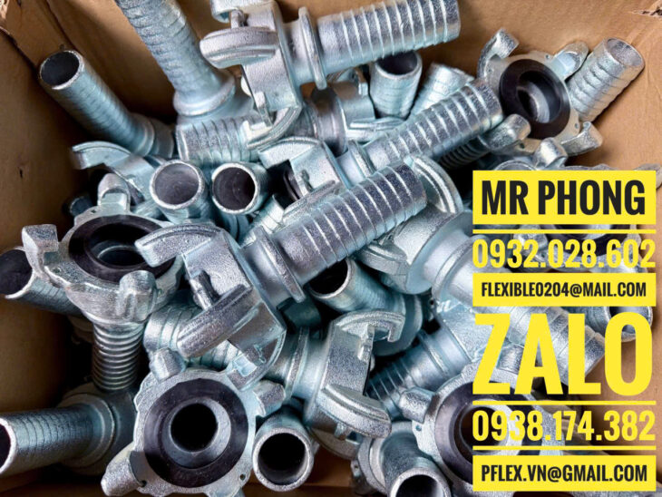 đầu nối nhanh chicago-khớp nối nhanh chicago inox-khớp nối nhanh chicago đuôi chuột