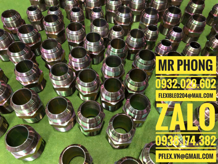 kép côn inox thủy lực-kép 2 đầu côn lồi- kép inox 2 đầu côn lõm-kép côn giãm inox 304