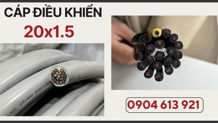 Cáp điều khiển 20×0.5/20×0.75/20×1.0/20×1.5 Altek Kabel