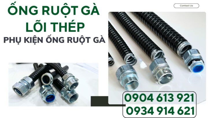 Bán ống ruột gà lõi thép phi 20/25/32 và PG sắt- sẵn hàng tại Đà Nẵng , Huế, Quảng Nam