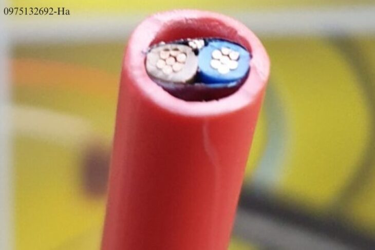 Cáp chống cháy 2x 1.5mm² GFT