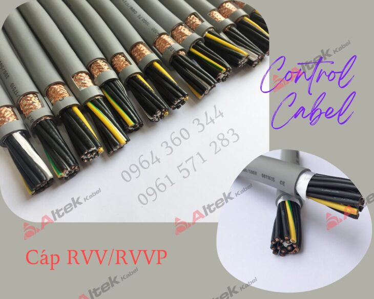 Cáp điều khiển chống nhiễu nhiều lõi Altek Kabel – Giá tốt tại Hà Nội
