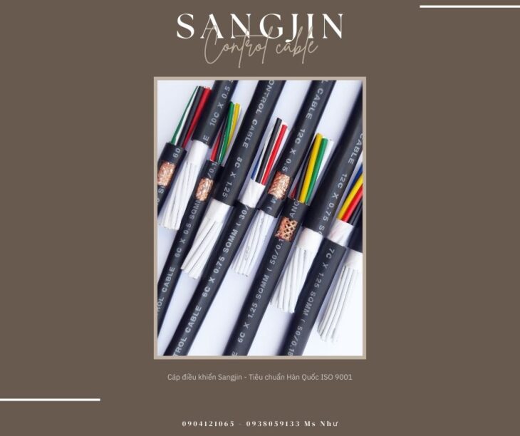 CÁP ĐIỀU KHIỂN SANGJIN CHO TỦ ĐIỆN