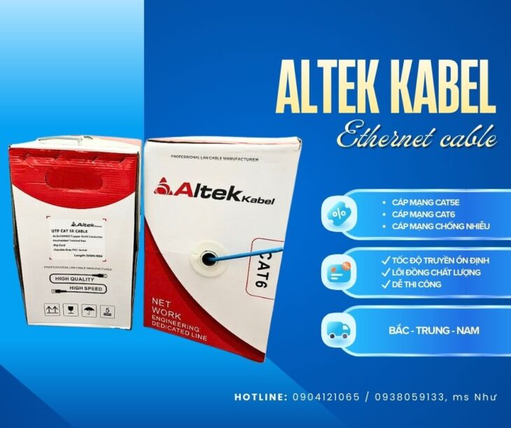 Cáp mạng LAN cho hệ thống internet nhà máy